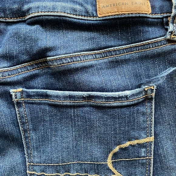 AMERICAN EAGLE hi-rise jegging size 8 long (4) - Picture 7 of 14